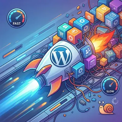 The "Ghost Plugin" Problem: Why Your WordPress Site is Getting Slower Every Month | website speed optimization for small b...